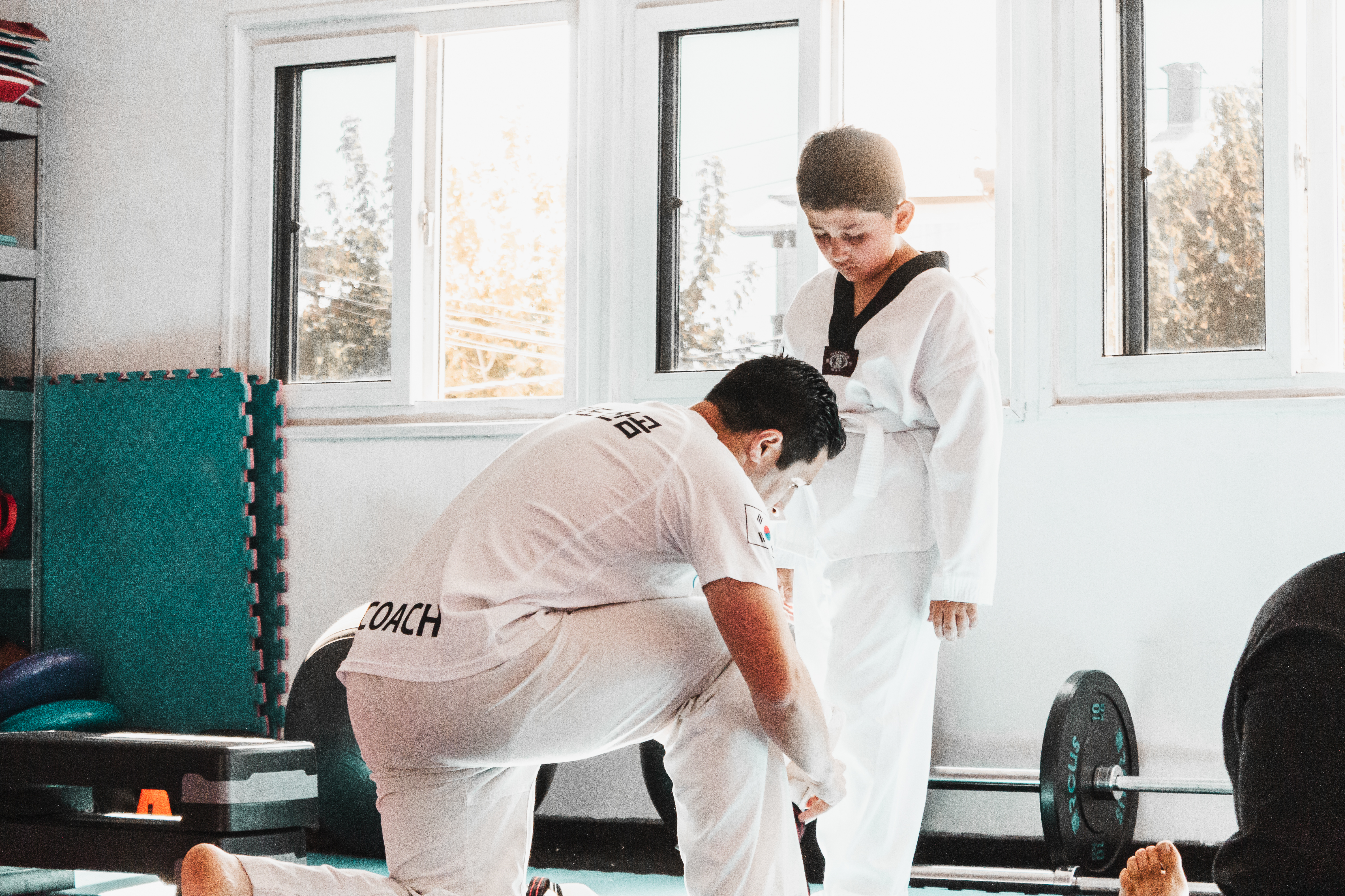 Taekwondo niños, formación valórica
