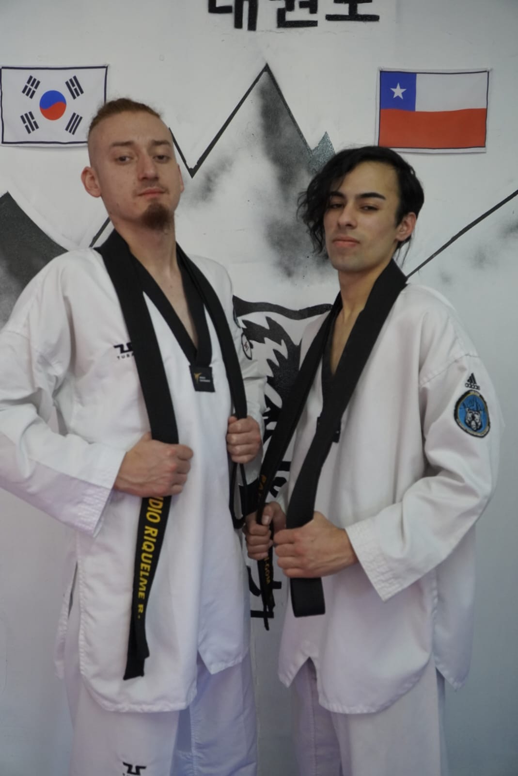 Foto en seminario de Taekwondo